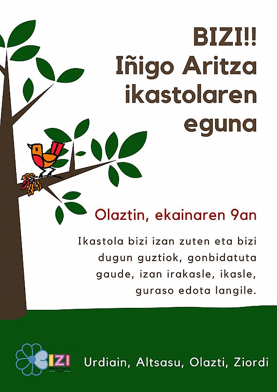 IKASTOLAREN EGUNA, EKAINAK 9, OLAZTIN