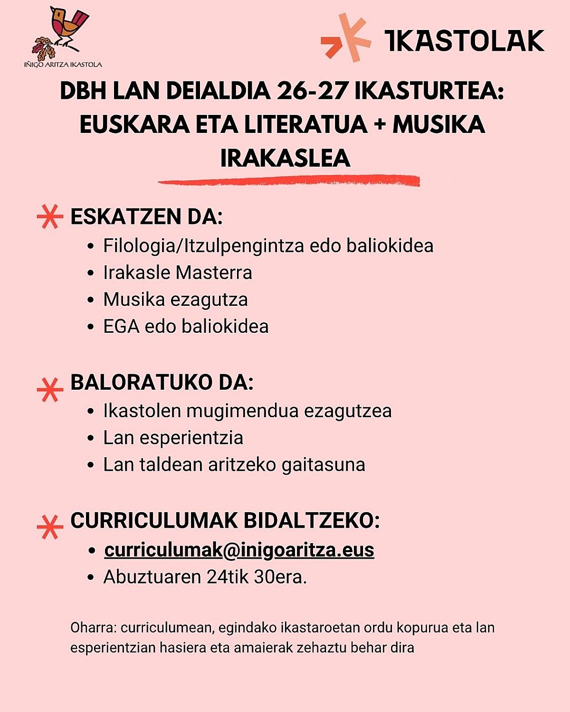 DBH LAN DEIALDIA 2026-27